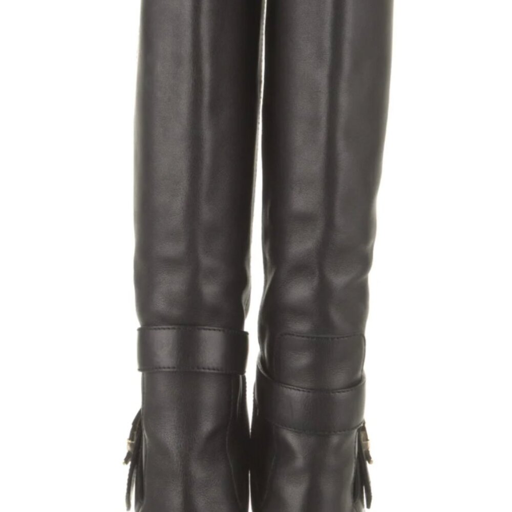 Gucci Leather Knee-High Boots